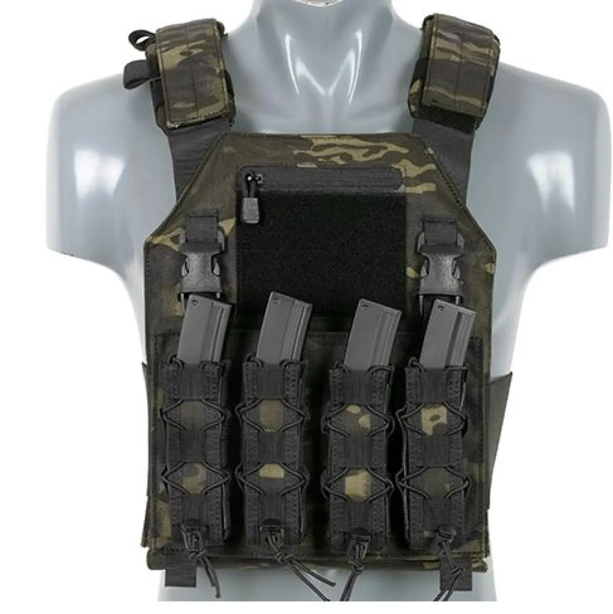P90/UMP/MP5 Magazine Pouch 4 Mags Buckle UP Plattform Olive Drab